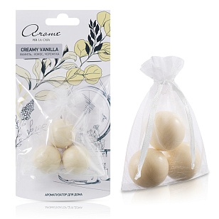 АЕР Ароматизатор для дома Саше с шариками Creamy vanilla