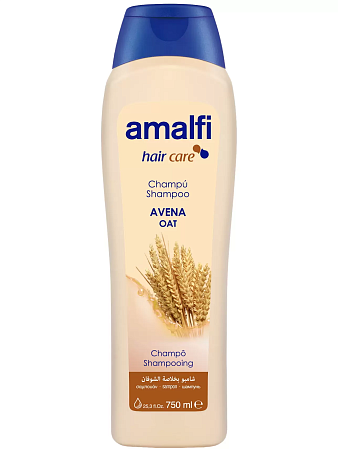 AMALFI шампунь семейный Натуральный Овсянка &quot;OAT&quot; ,для всех типов волос, 750мл