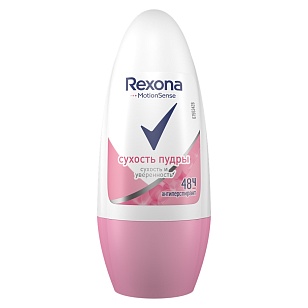 REXONA Део ролик Сухость пудры, 50мл
