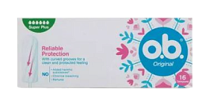 o.b. Тампоны Original Super Plus 16 шт