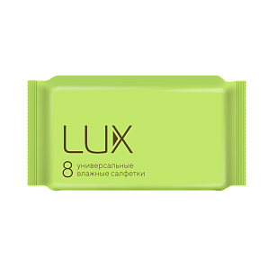 Lux Салфетки влажные универсальные 8шт