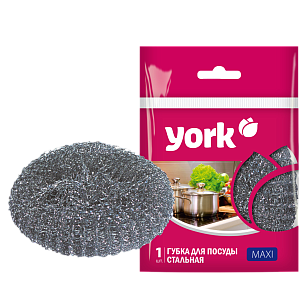 YORK Губка стальная Макси