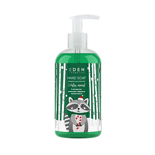 EDEN Winter mood GREEN Жидкое мыло д/рук Апельсин и эфирное масло пихты 245мл