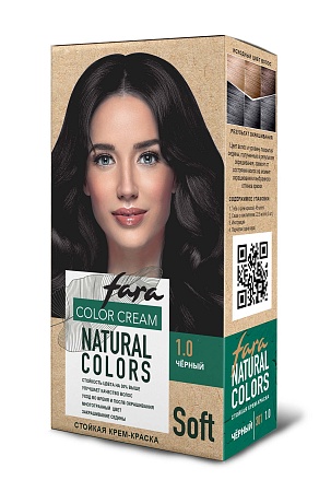 Fara Natural Colors Soft Краска для волос 301, Черный