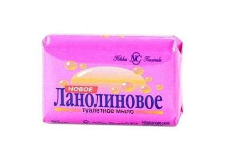 Невская Косметика Туалетное мыло Новое Ланолиновое, 90г