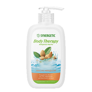 SYNERGETIC Жидкое мыло Body Therapy Масло миндаля 250мл