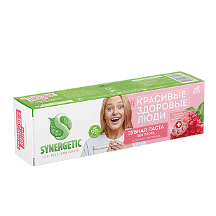 SYNERGETIC Зубная паста Деликатное отбеливание 100г