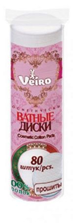 Вейро Ватные диски, 80шт