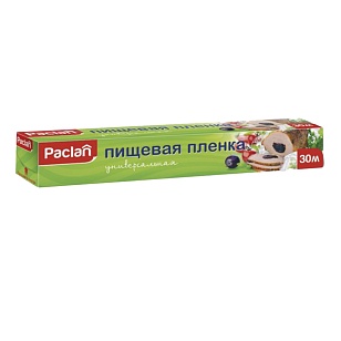 Paclan Пленка п/э 30м х 29см в, дисплейбоксе