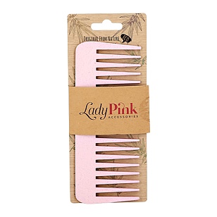 LADY PINK Гребень для волос нежно-розовый
