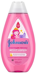Johnson's Baby Детский шампунь Блестящие локоны 500мл