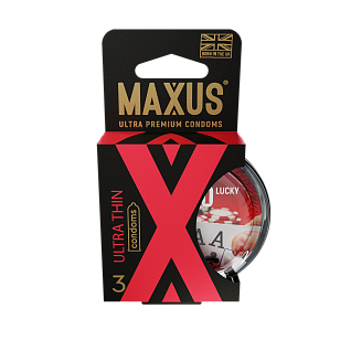 MAXUS AIR Презервативы Ultra thin X-edition 3шт