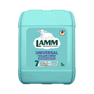 Lamm Жидкое средство для стирки Universal гель, 5л