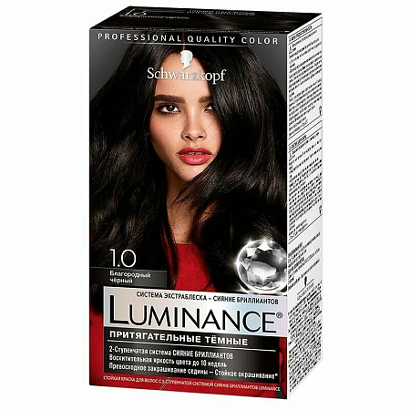 Luminance Краска для волос Color 1.0 Благородный черный