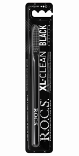 R.O.C.S. Зубная щетка XL-CLEAN Black Edition средняя