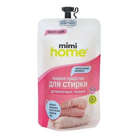 Mimi Home Жидкое средство для стирки деликатных тканей, 100мл