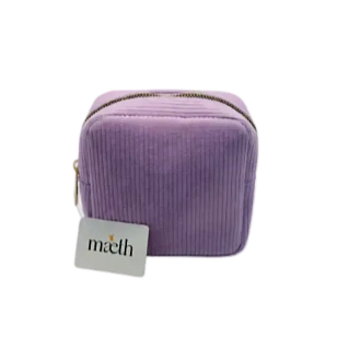 Mæth Косметичка Квадрат сиреневая 12,5х4,5х10,5см