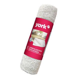 YORK Салфетка для пола хлопковая белая в рулоне 60х80см