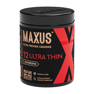 MAXUS Презервативы Ultra Thin X-edition 12шт