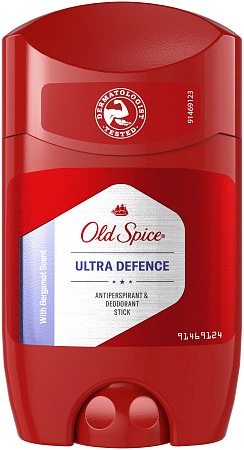 OLD SPICE Део стик Ultra Defence with Bergamot Scent 50мл