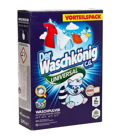 Der Waschkönig C.G. Стиральный порошок Universal, 3,575кг