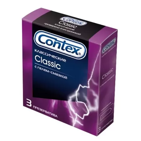 Contex Classic Презервативы, 3шт