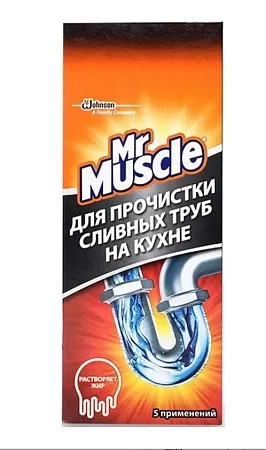 Мистер мускул для прочистки сливных труб порошок инструкция по применению