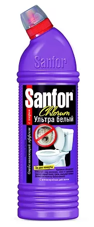 Sanfor Средство чистящее Chlorum гель, 750мл